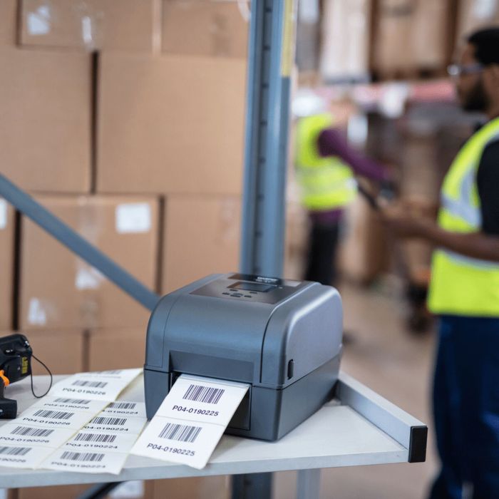 Imprimante pour Etiquettes Brother TD4650 Noir Gris 1 Imprimante pour Etiquettes Brother TD4650 Noir Gris 1