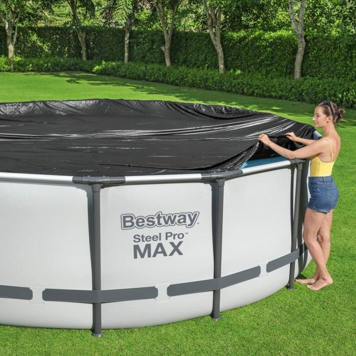 Bestway Couverture Piscine PVC D457 cm Jardin 58038 13