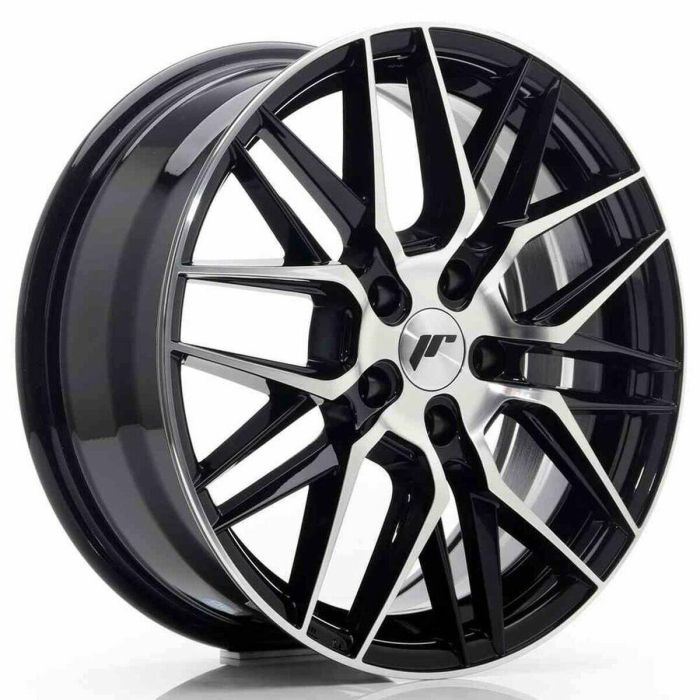 Pneu de voiture Japan Racing JR28 Noir PCD 5x112 ET40 Poli 17"