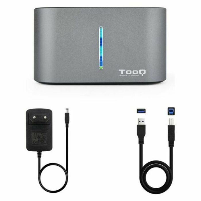 Dock Station Dual TooQ TQDS-805G 2.5"-3.5" HDD/SSD SATA USB 3.0 7