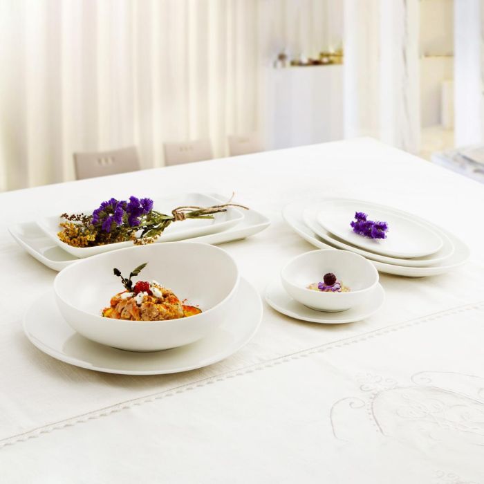 Plato Llano Porcelana Vital Coupe Ariane 24 cm 2 Plato Llano Porcelana Vital Coupe Ariane 24 cm 2