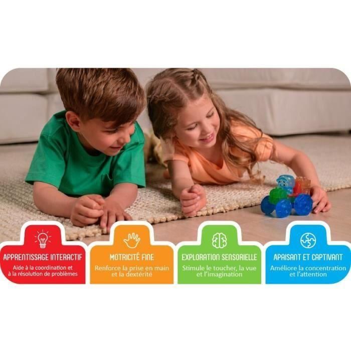 Coffret ferme - Jeu de construction - JELLY BLOX - GOLIATH - Briques souples et flexibles - Des 2 ans 3 Coffret ferme - Jeu de construction - JELLY BLOX - GOLIATH - Briques souples et flexibles - Des 2 ans 3