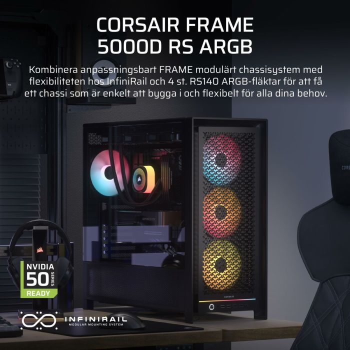 Boîtier ATX semi-tour Corsair CC-9011309-WW Noir 9