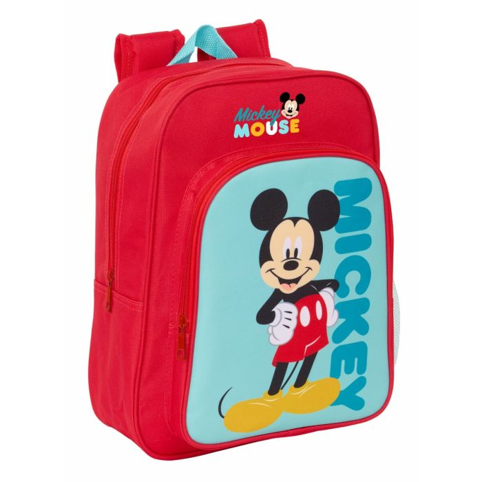 Cartable Mickey Mouse Bleu Rouge 26 x 34 x 11 cm 2 Cartable Mickey Mouse Bleu Rouge 26 x 34 x 11 cm 2
