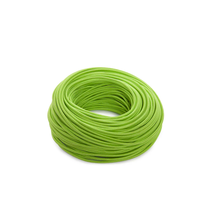 Câble électrique textile rond 2x0,75mm² 1M Blanc SKD-C275-RED-WHITE 26