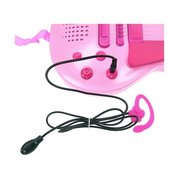 Guitare pour Enfant Hello Kitty Électronique Microphone Rose 7 Guitare pour Enfant Hello Kitty Électronique Microphone Rose 7