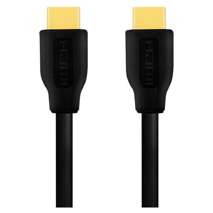 Logilink HDMI-Kabel A/M zu A/M. 4K/60 Hz. CCS. schwarz. 2.0m 1