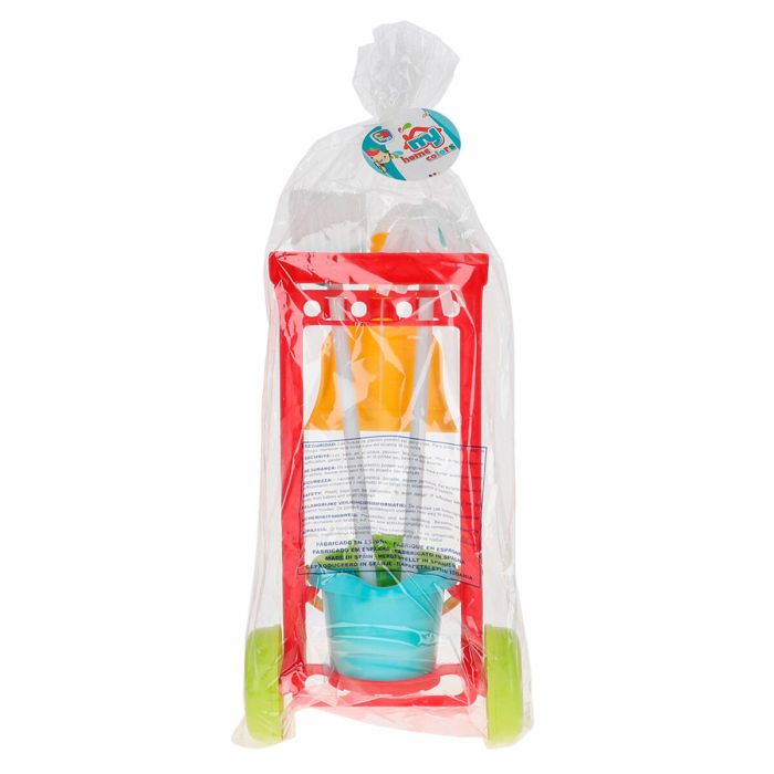 Chariot de nettoyage avec accessoires Colorbaby 5 Pièces jouet 24,5 x 43,5 x 15 cm (20 Unités) 2 Chariot de nettoyage avec accessoires Colorbaby 5 Pièces jouet 24,5 x 43,5 x 15 cm (20 Unités) 2