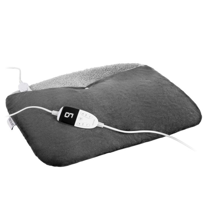 Chauffe-pieds Cecotec HeatConfort FootWarmer Deluxe 55 x 45 cm Gris Polyester 1 Chauffe-pieds Cecotec HeatConfort FootWarmer Deluxe 55 x 45 cm Gris Polyester 1