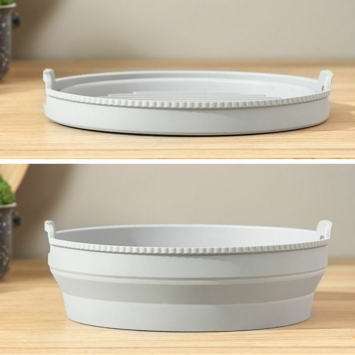 Pack Friteuse à Air avec Balance et Panier en Silicone Pliable pour Friteuses à Air InnovaGoods 26 Pack Friteuse à Air avec Balance et Panier en Silicone Pliable pour Friteuses à Air InnovaGoods 26