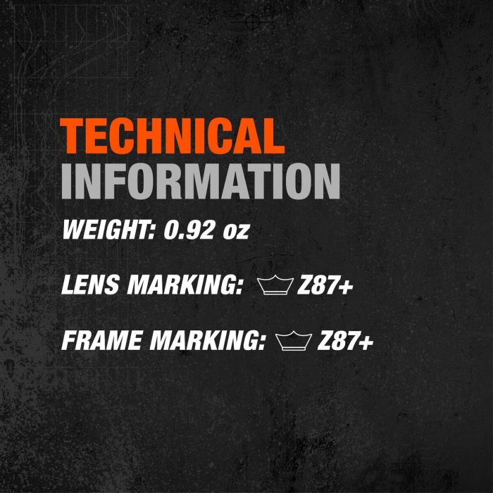 Lunettes de Protection Bollé Rush Small Copper Noir Transparent Polycarbonate 2