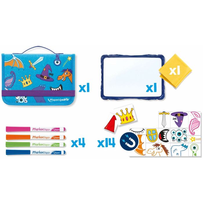 Kit de Dessin Maped Travel Board 20 Pièces 3 Kit de Dessin Maped Travel Board 20 Pièces 3