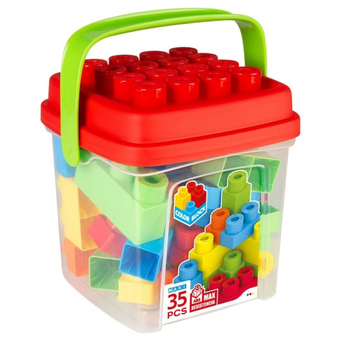 Set de construction Color Block Basic Seau 35 Pièces (6 Unités) 6