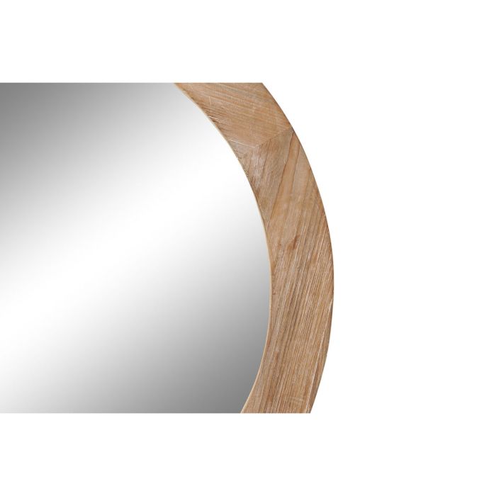 Miroir mural DKD Home Decor Marron Naturel Alpino 66 x 5 x 66 cm 2