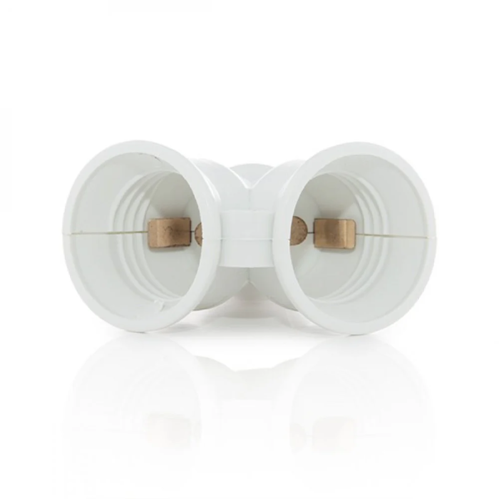 Adaptateur Douille E27 vers 2 Douilles E27 1