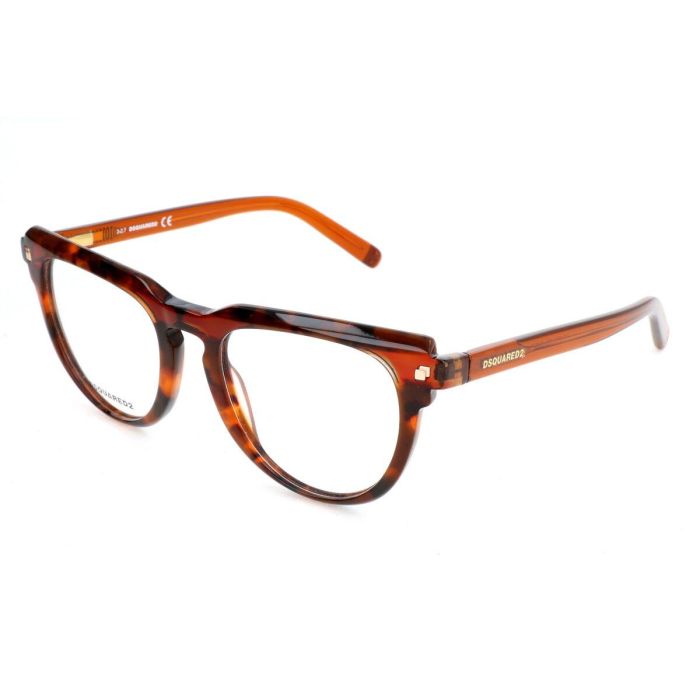 Monture de Lunettes Unisexe Dsquared2 DQ5251-56 Marron Ø 52 mm 2