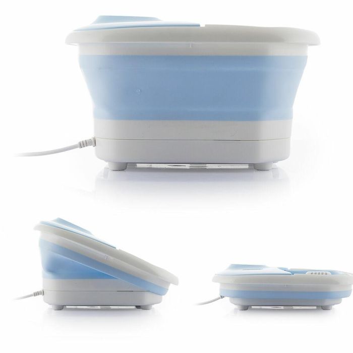 Pack Spa pour les Pieds Pliable avec Rouleaux et Hydromassage et Coupe-ongles avec lumière LED, loupe et lime InnovaGoods 4 Pack Spa pour les Pieds Pliable avec Rouleaux et Hydromassage et Coupe-ongles avec lumière LED, loupe et lime InnovaGoods 4