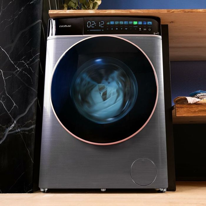 Machine à laver Cecotec Bolero DressCode 9900 Inverter FullColor Steel A 1400 rpm 9 kg 8