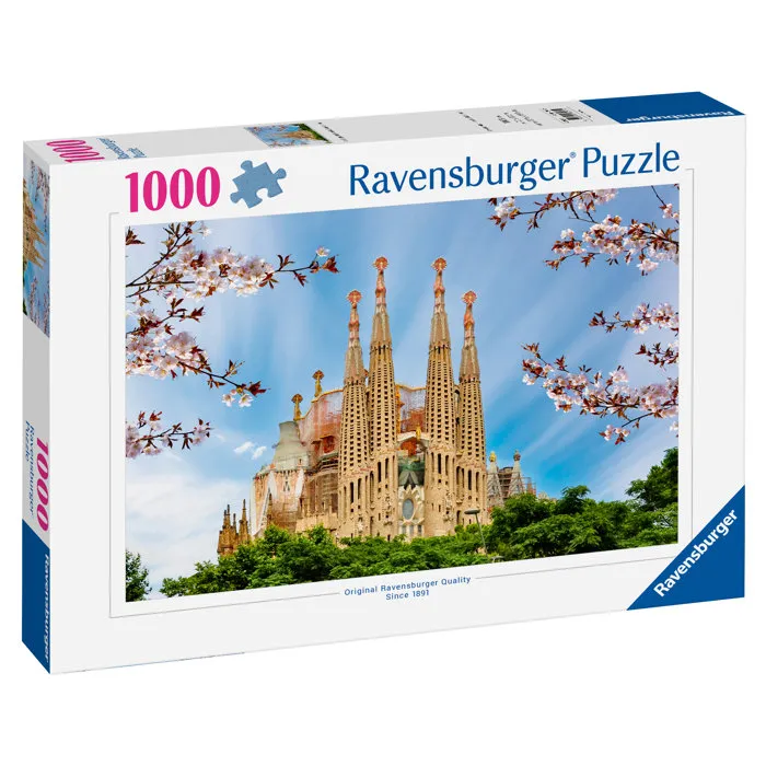 Ravensburger - Puzzle 1000 pièces pour adulte - La Sagrada Família - À partir de 14 ans - Qualité supérieure - Réf. 12001791