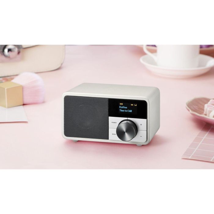 Radio Transistor Sangean DDR7 MINI Argenté FM Rétro 3