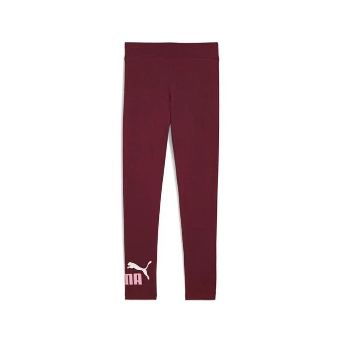 Leggings de Sport pour Enfants Puma Essentials 2 Rouge foncé XS 1 Leggings de Sport pour Enfants Puma Essentials 2 Rouge foncé XS 1