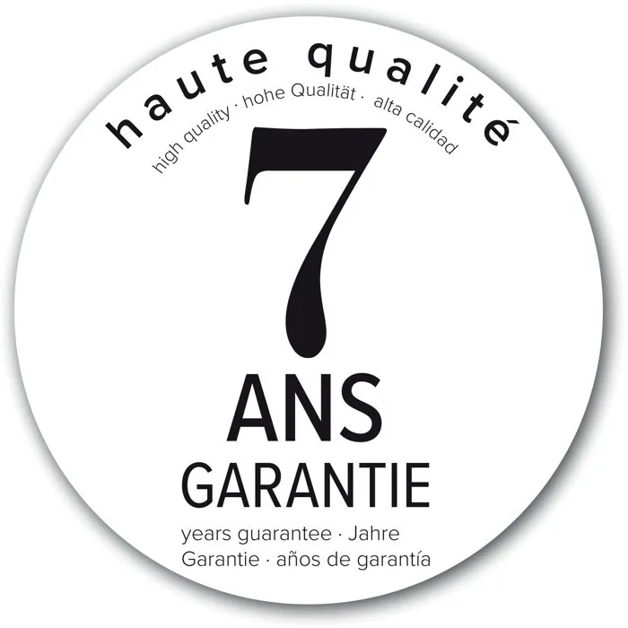 Eda Element Pot de Fleurs Conique 62.2 L - Ø 49.5 x H 42 cm - Finition Calcaire - Intérieur/Extérieur - Anti-Gel - Système de Drainage - Fabriqué en France