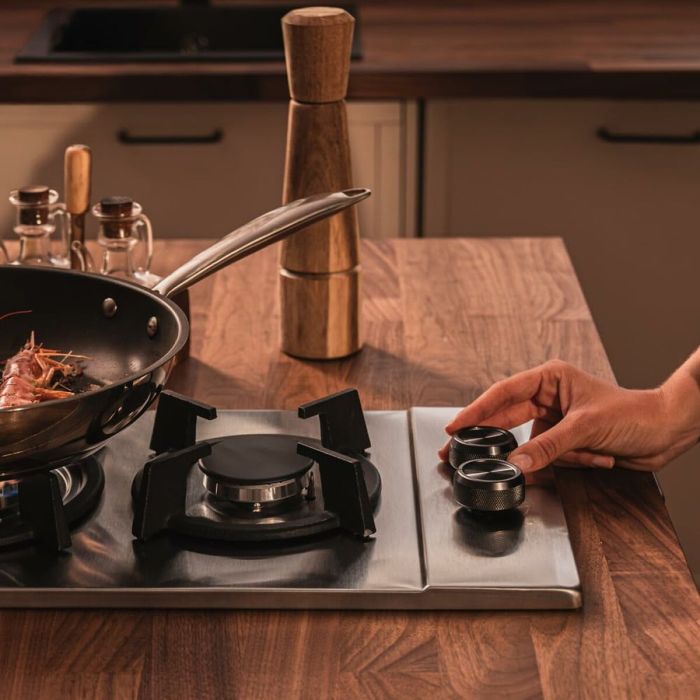 Plaque au gaz Cecotec Bolero Squad G 2200S Inox 5250 W 29 x 50 cm 1