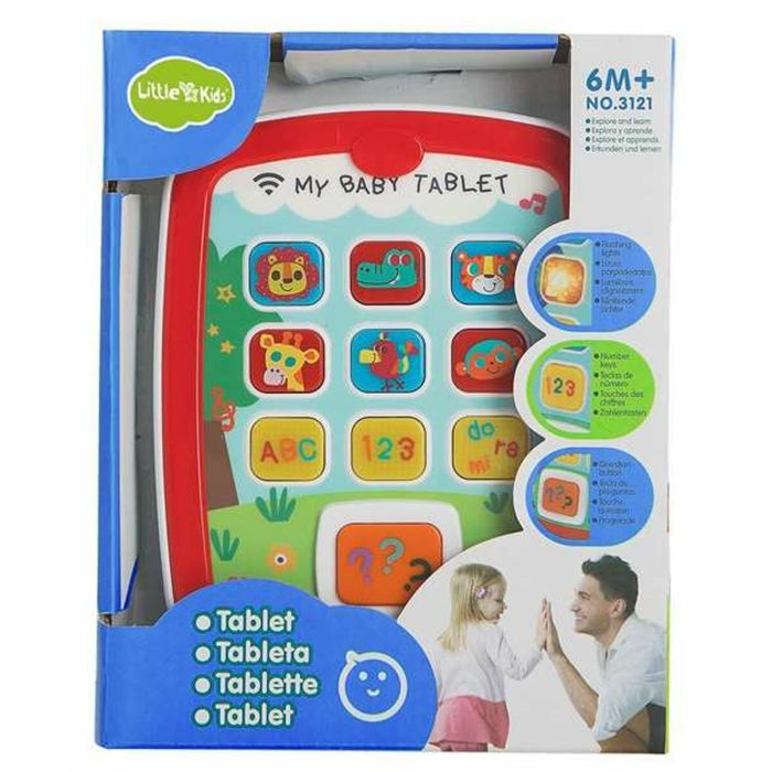 Jouet interactif pour bébé My Baby Tablet 18 x 14 x 3 cm 1 Jouet interactif pour bébé My Baby Tablet 18 x 14 x 3 cm 1