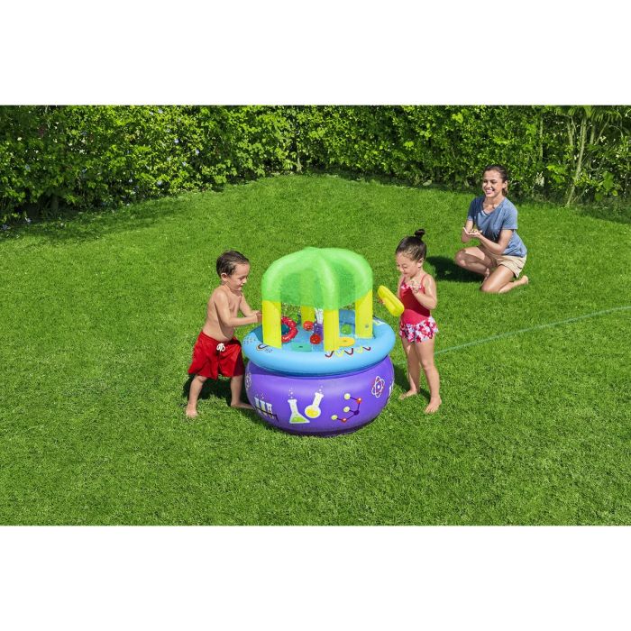 Bestway Table d'Apprentissage Jeux Gonflable 76x76x88 cm +18 Mois Intérieur et Jardin 52573 9
