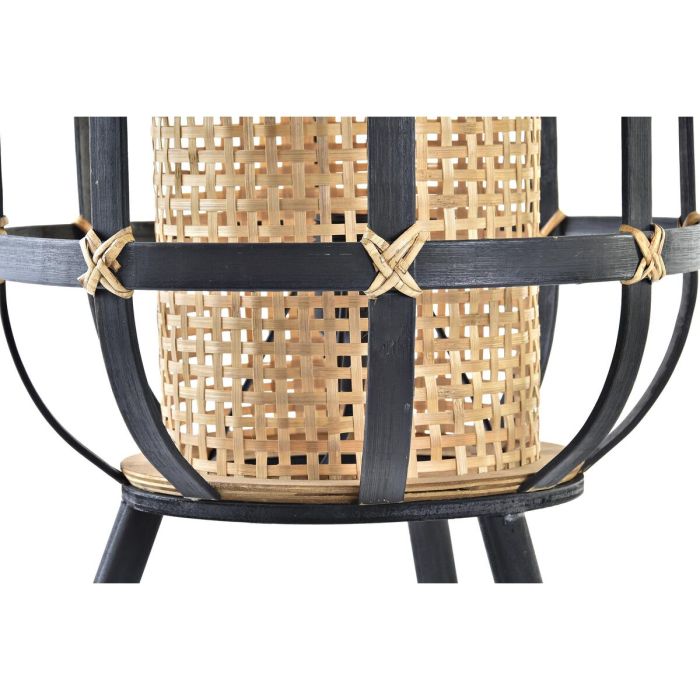 Lampe de bureau DKD Home Decor Noir Marron Colonial 220 V 50 W (31 x 31 x 51 cm) 3