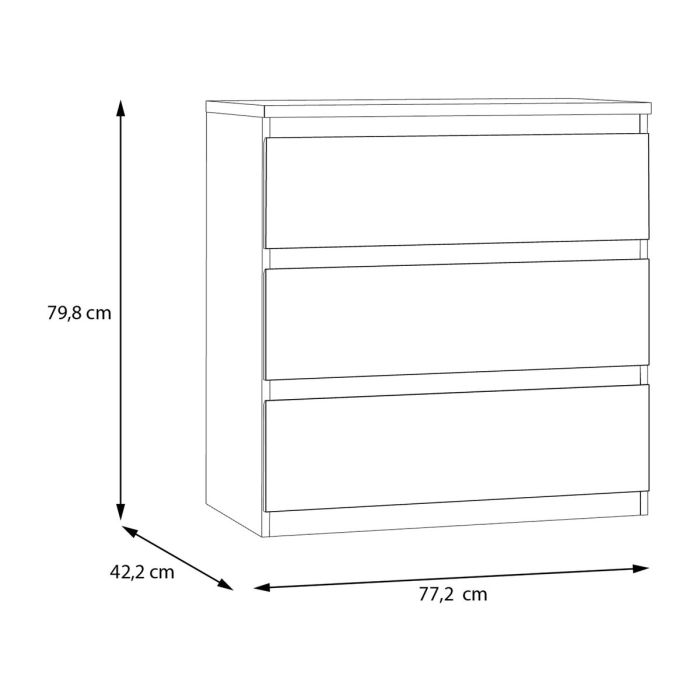 Caisson à Tiroirs Vert 2