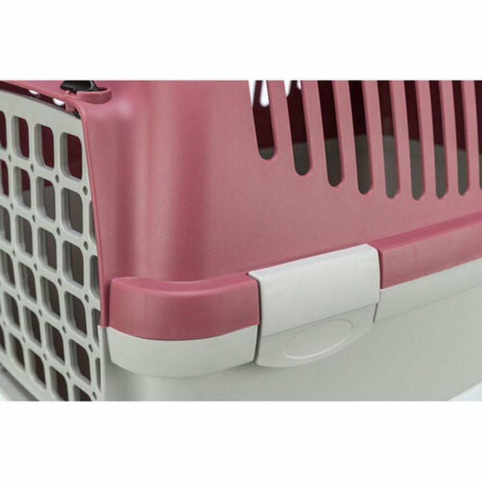 Cage de Transport Trixie Capri 1 & 2 Rose Gris clair 32 × 31 × 48 CM 1