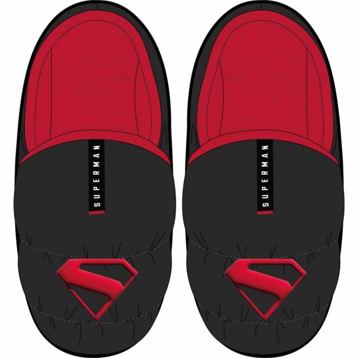 Chaussons Superman Noir 11 Chaussons Superman Noir 11
