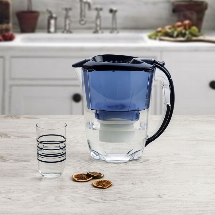 Carafe Filtrante Aqua Optima Bleu Plastique 2,8 L 6 Carafe Filtrante Aqua Optima Bleu Plastique 2,8 L 6