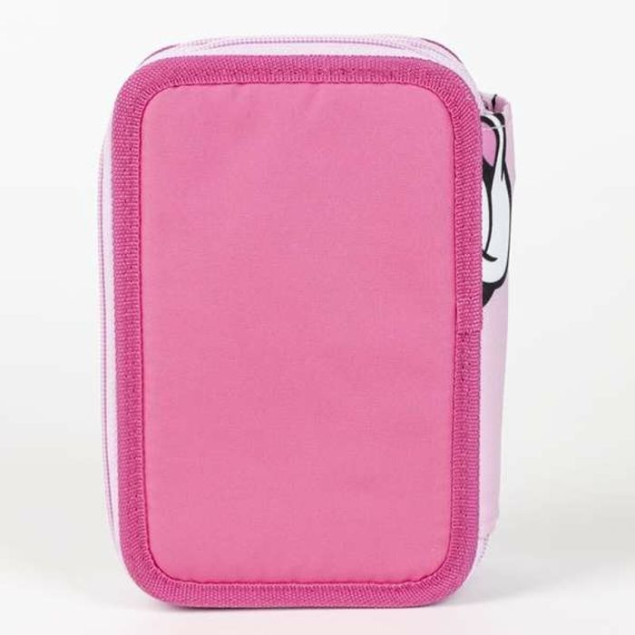 Trousse d'écolier Minnie Mouse Fuchsia 12,5 x 6,5 x 19,5 cm 5
