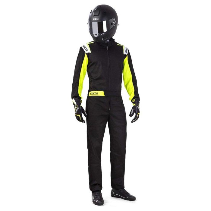 Sparco Mono Rookie 2020 S002343NRGF1S Combinaison Kart Noir-Jaune Taille S 3