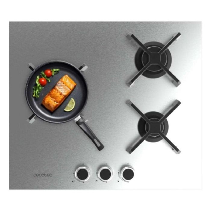 Cecotec Plaque Gaz 3 Feux Bolero Squad G 3400S 6200W Inox Wok Fonte 5 Cecotec Plaque Gaz 3 Feux Bolero Squad G 3400S 6200W Inox Wok Fonte 5