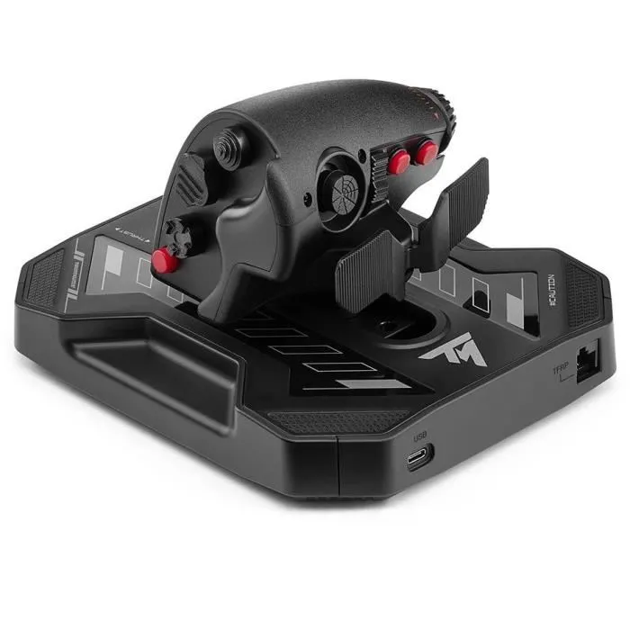 Thrustmaster TFRP Hotas Manette des Gaz - Joystick et Manette des Gaz Sol-R 4 avec Système de Rails Coulissants S.M.A.R.T