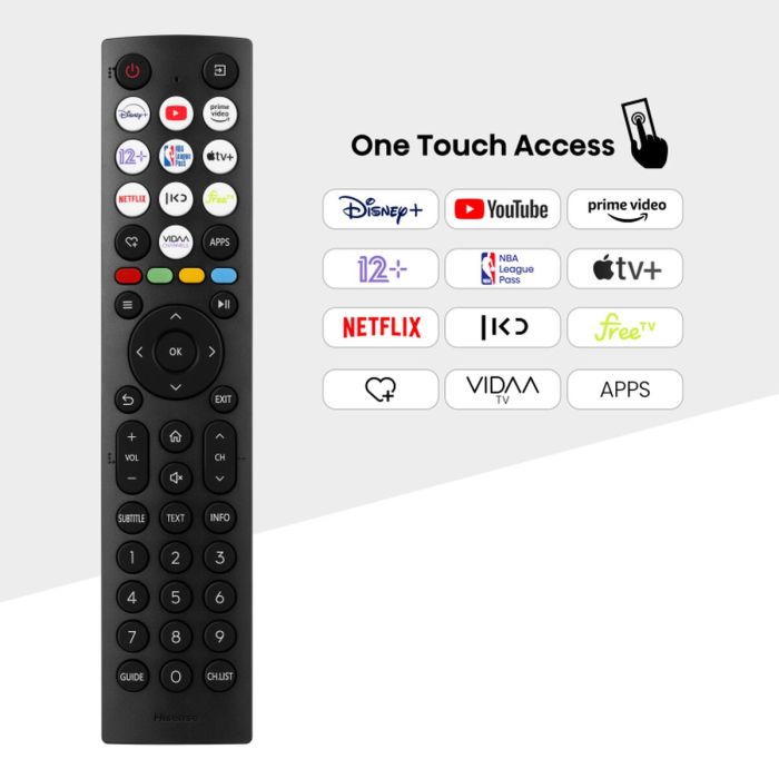 TV intelligente Hisense 32" HD LED D-LED 9