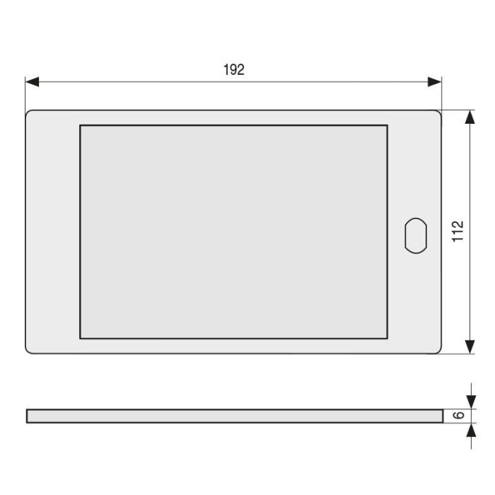 Lampara Paneled 5W Gris Con Sensor Ir Herrajes Alk 2