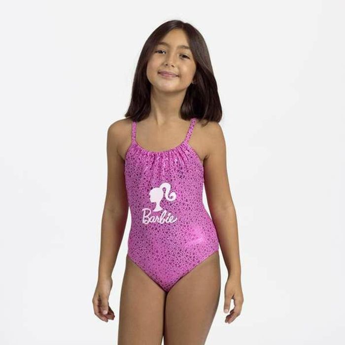 Maillot de Bain Fille Barbie Rose 2
