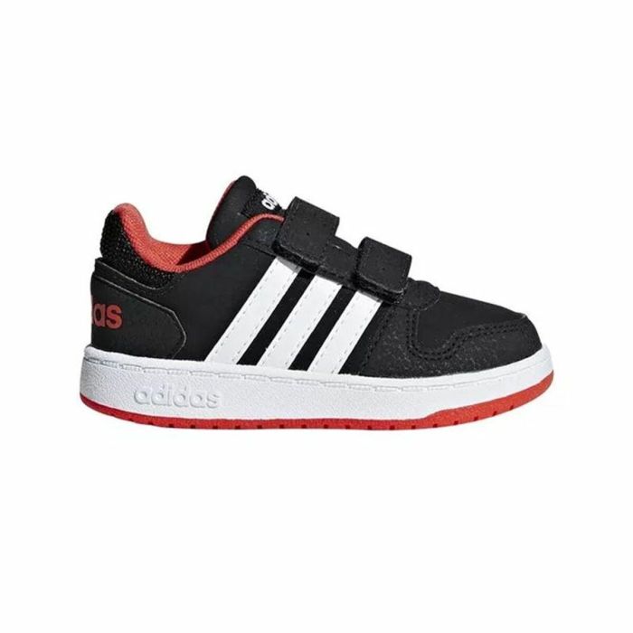 Chaussures de Sport pour Enfants Adidas Hoops 2.0 Noir 0 Chaussures de Sport pour Enfants Adidas Hoops 2.0 Noir 0