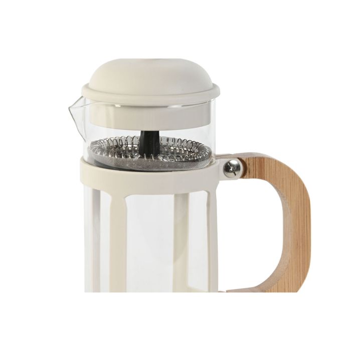 Cafetière à Piston Home ESPRIT Blanc Naturel Acier inoxydable polypropylène 350 ml 13 x 8 x 19 cm 4 Cafetière à Piston Home ESPRIT Blanc Naturel Acier inoxydable polypropylène 350 ml 13 x 8 x 19 cm 4