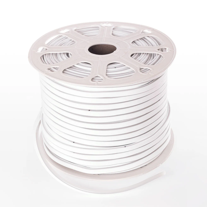 Tira LED Néon Flex 6W 220VAC 8x16mm Simple 120xSMD2835 6W/M x1M 40.000H [HO-NSPVC8x16SOY220P] 47