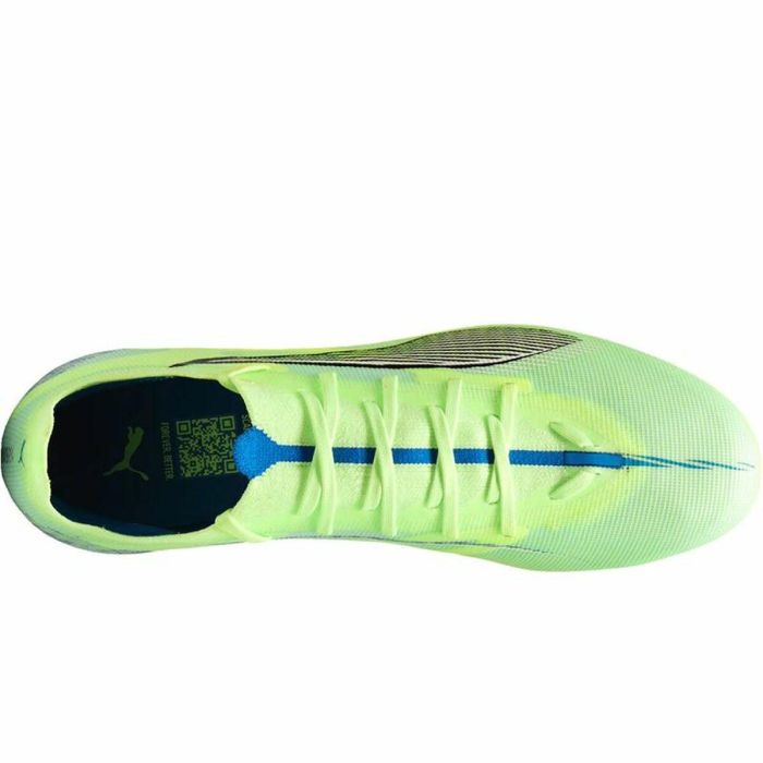 Chaussures de Football pour Adultes Puma Ultra 5 Match Mg Jaune 3