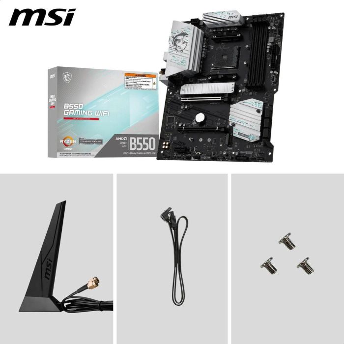 Carte Mère MSI B550 AMD AM4 AMD B550 AMD 1