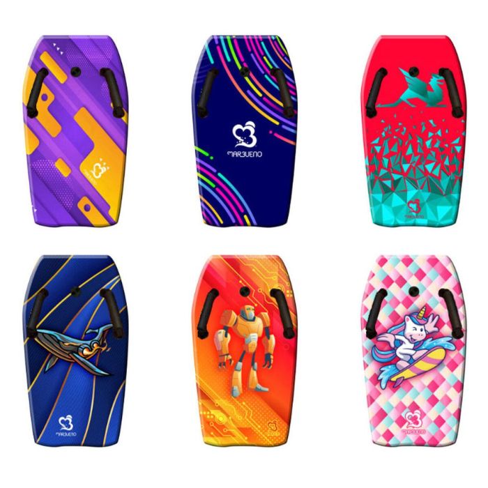 Planche de BodyBoard Marbueno Multicouleur 4 x 68 x 43 cm Planche de BodyBoard Marbueno Multicouleur 4 x 68 x 43 cm