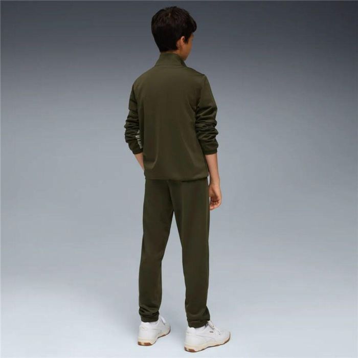 Survêtement Enfant Puma Poly Colorblock Olive 3 Survêtement Enfant Puma Poly Colorblock Olive 3