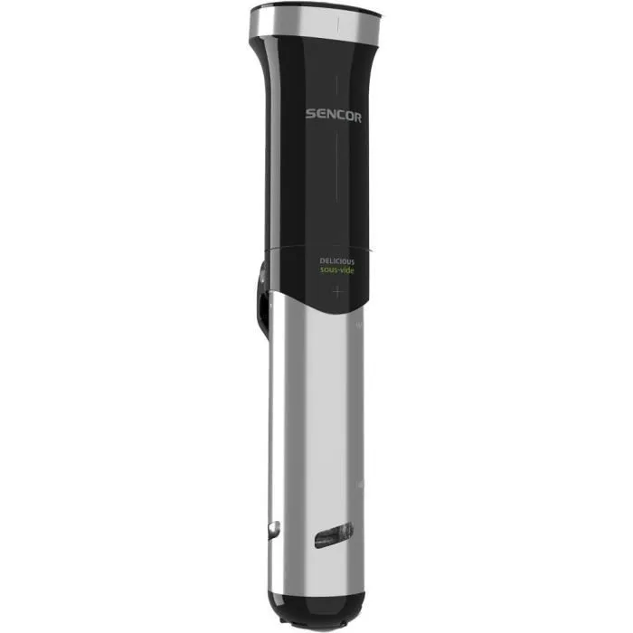 Sencor Thermoplongeur SSV 5000BK - 1200 W, réglable de 20 à 90°C, pour cuisson sous vide de viandes, poissons et légumes