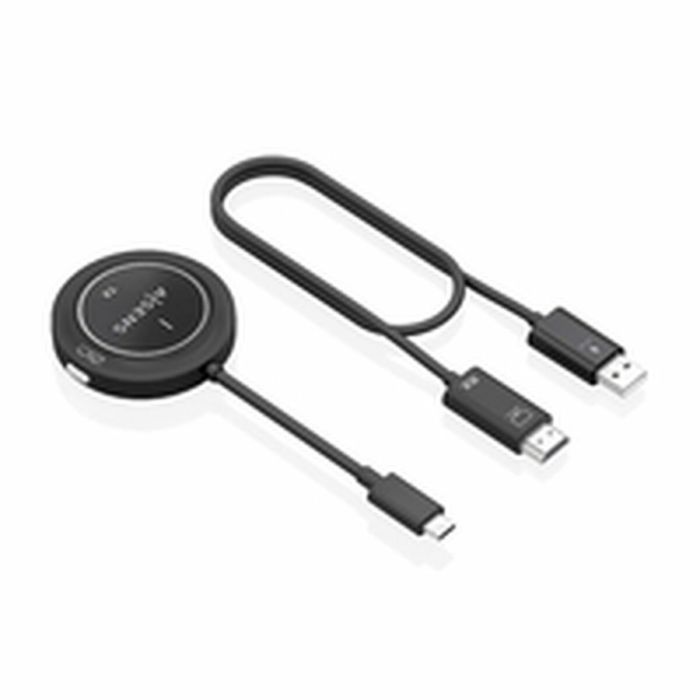 Câble USB-C vers HDMI Aisens ASWL-H2KC30M003-BK Noir 16 Câble USB-C vers HDMI Aisens ASWL-H2KC30M003-BK Noir 16